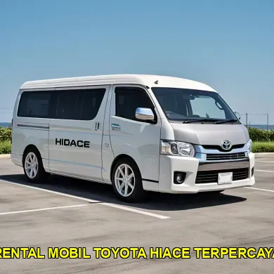 rental mobil toyota hiace terpercaya